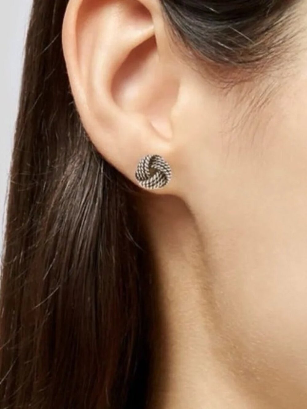 Single Tiffany & Co. Somerset Stud Silver